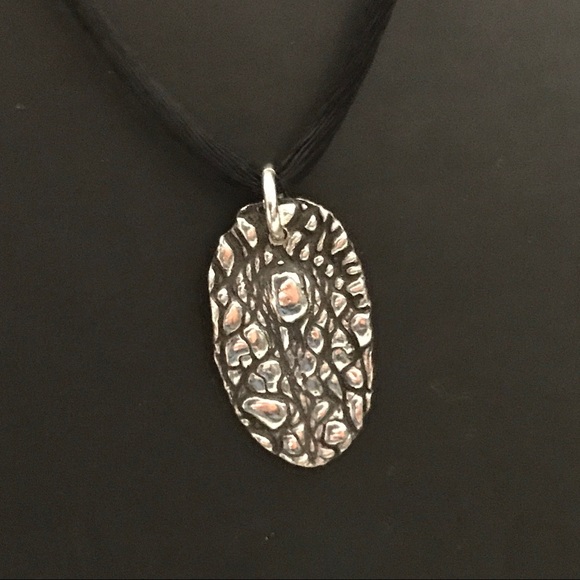 [Original] FINE SILVER 999 Necklace Pendant Vtg - Picture 8 of 8